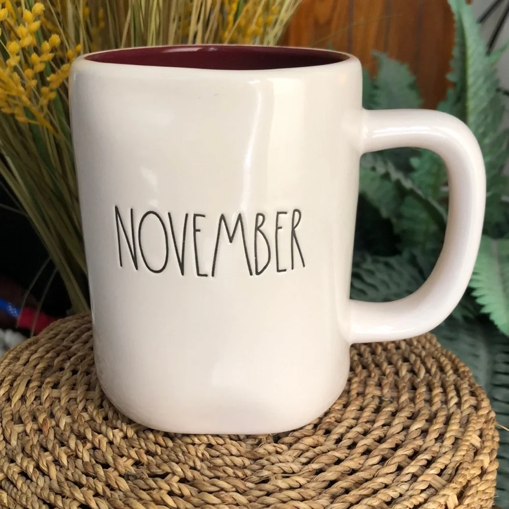 Rae Dunn NOVEMBER Coffee Mug